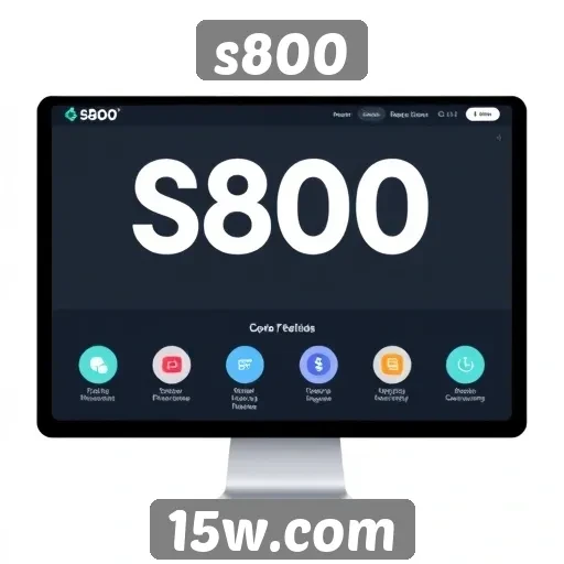 Análise das principais funcionalidades do site s800